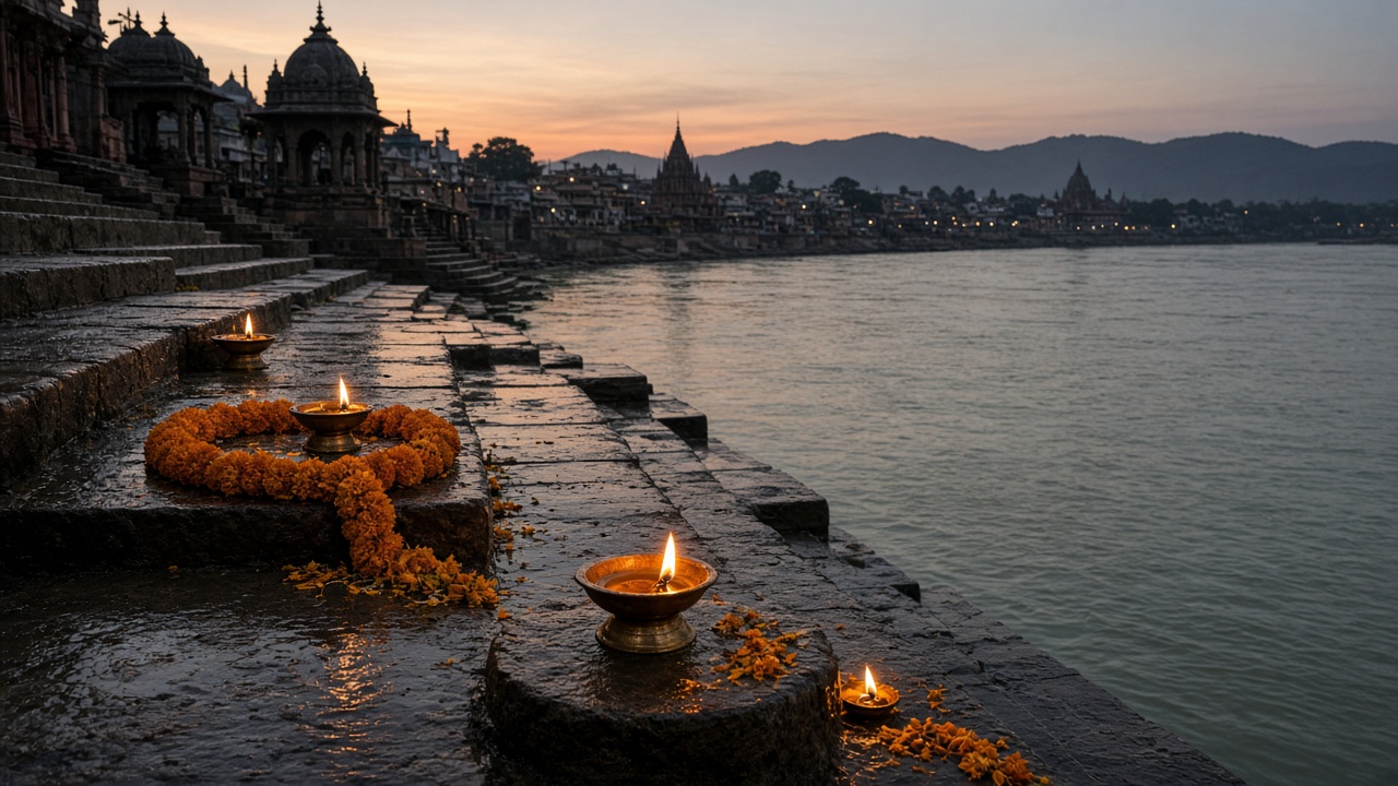 Evening at Har Ki Pauri